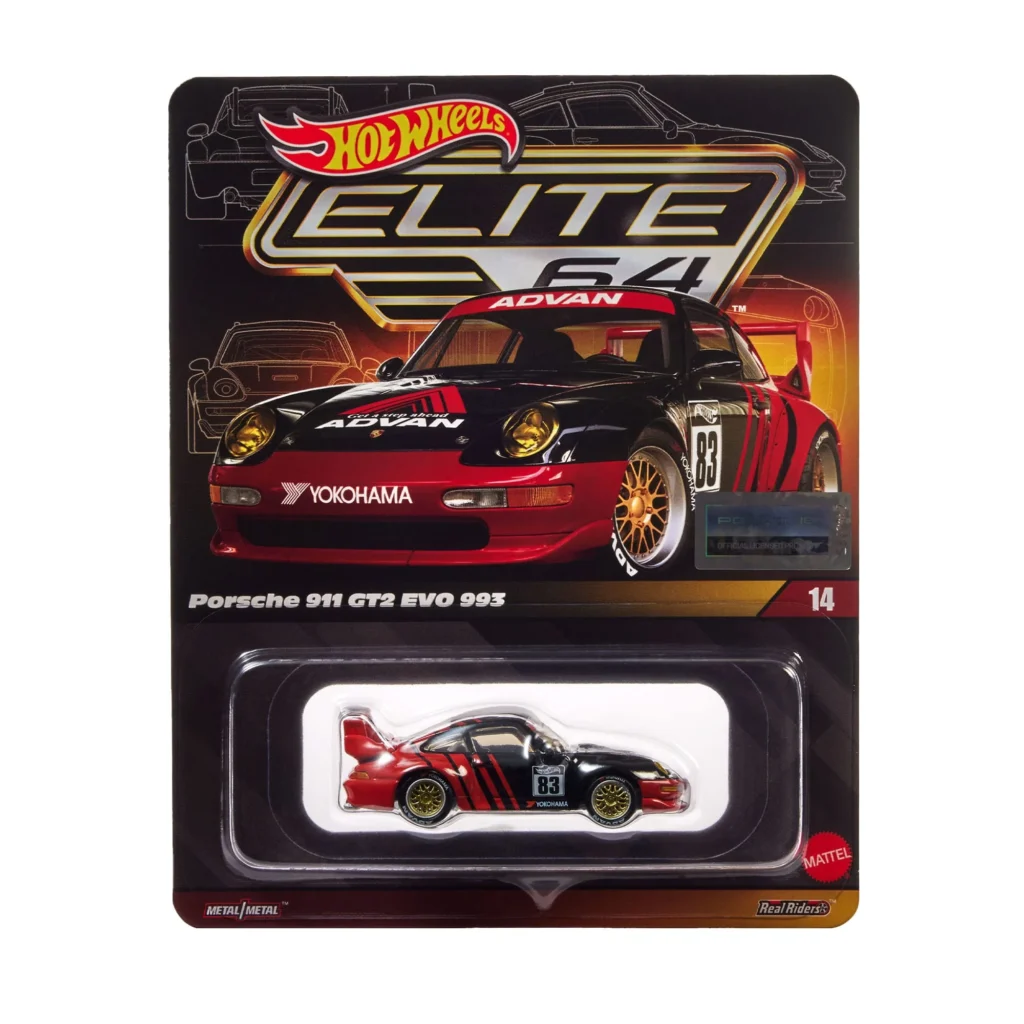 Hot Wheels Elite 64 Porsche 911