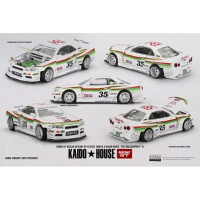<span class='esconder'>2025 </span>Nissan Skyline GT-R R34 Tamiya x Kaido House The Grasshopper V1