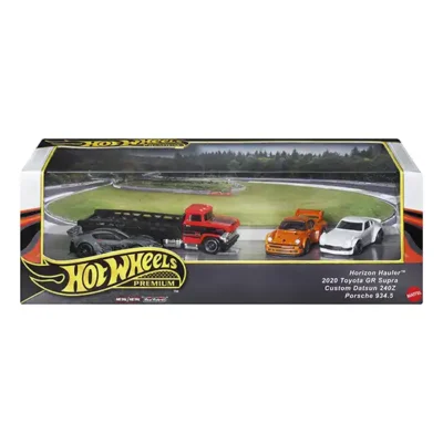 <span class='esconder'>2025 </span>Horizon Hauler & 20 Toyota GR Supra & Custom Datsun 240Z & Porsche 934.5