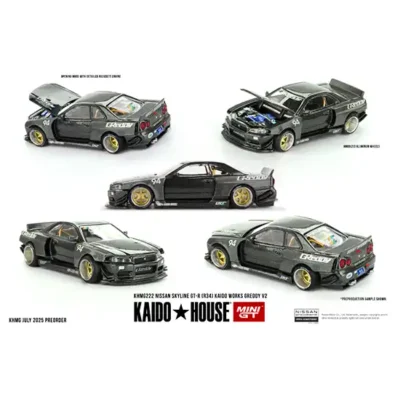 <span class='esconder'>2025 </span>Nissan Skyline GT-R R34 Kaido Works Greddy V2