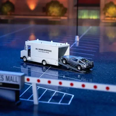 <span class='esconder'>2025 </span>Hot Wheels Back to the Future 40th Anniversary Set